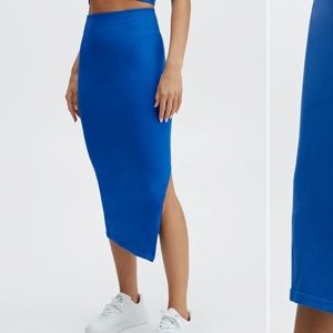 Black Fabletics High Waisted Seamless Skirt